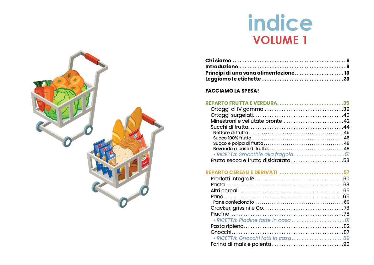 Carrello della salute - Pacchetto Completo (Vol.1+Vol.2+Veg+Vol.3)