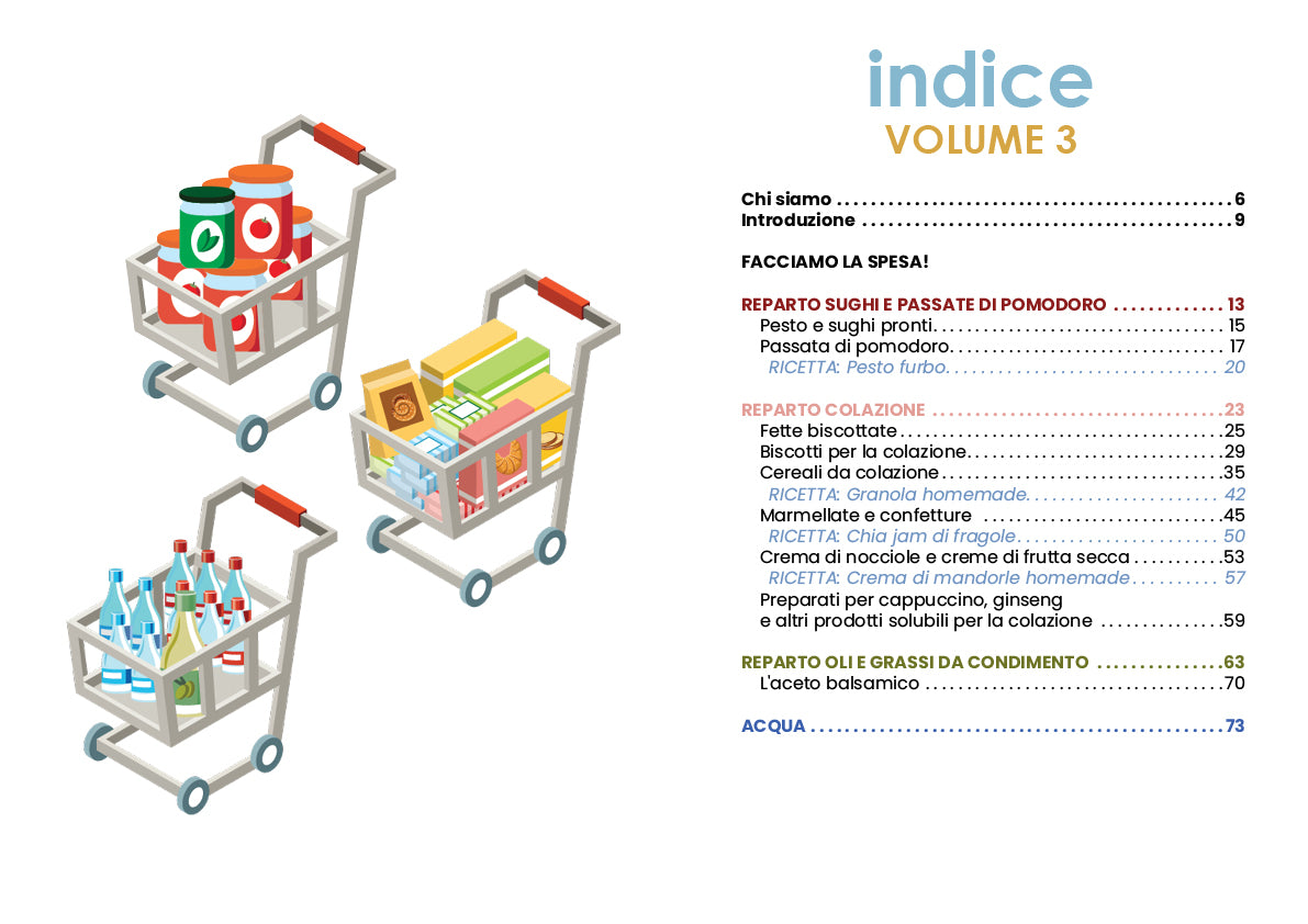 Carrello della salute - Pacchetto Completo (Vol.1+Vol.2+Veg+Vol.3)