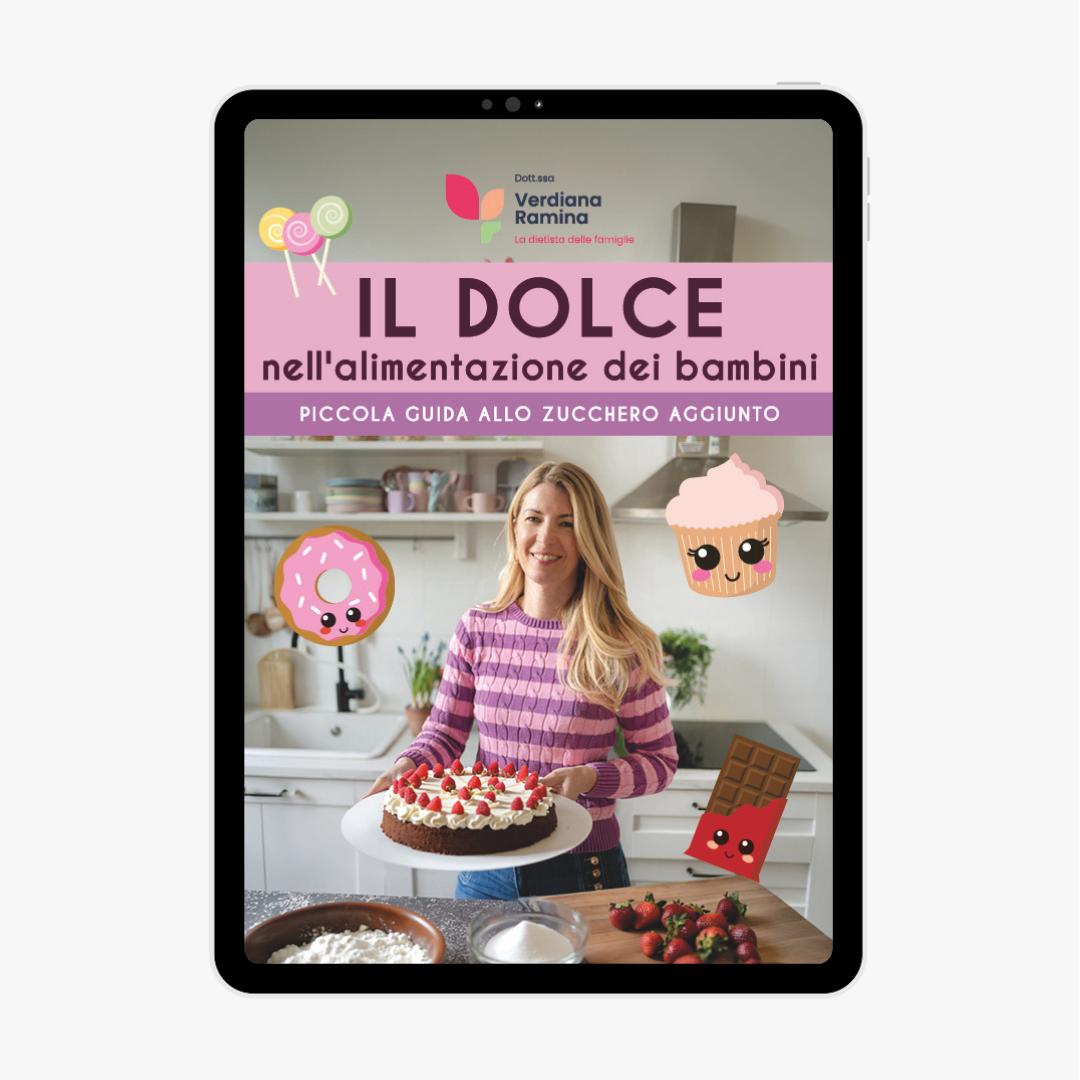 Il dolce nell’alimentazione dei bambini