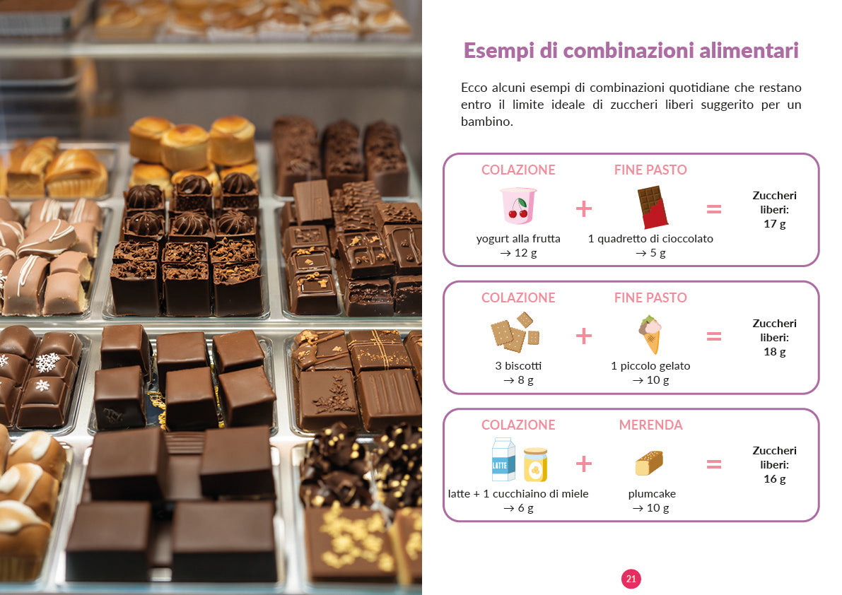 Il dolce nell’alimentazione dei bambini