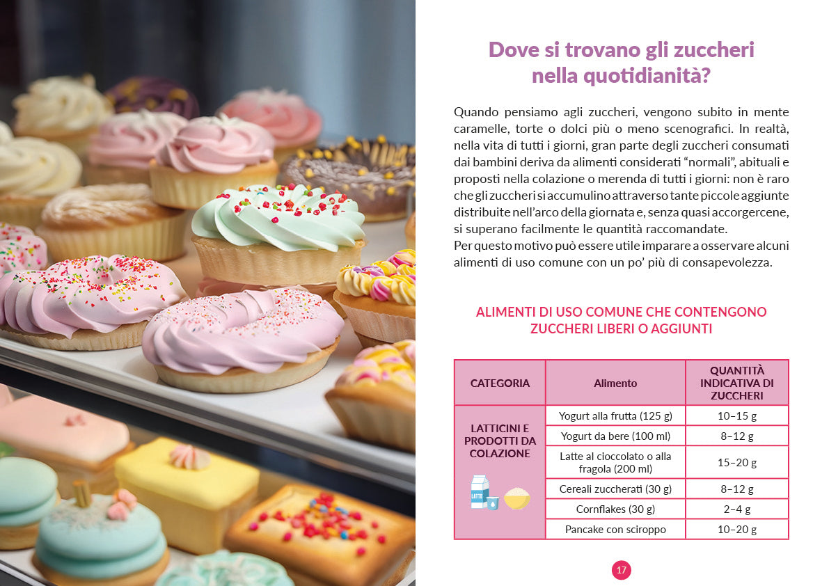 Il dolce nell’alimentazione dei bambini
